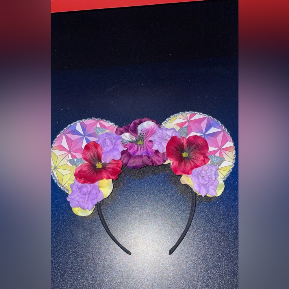 Disney ears for Epcot, custom made